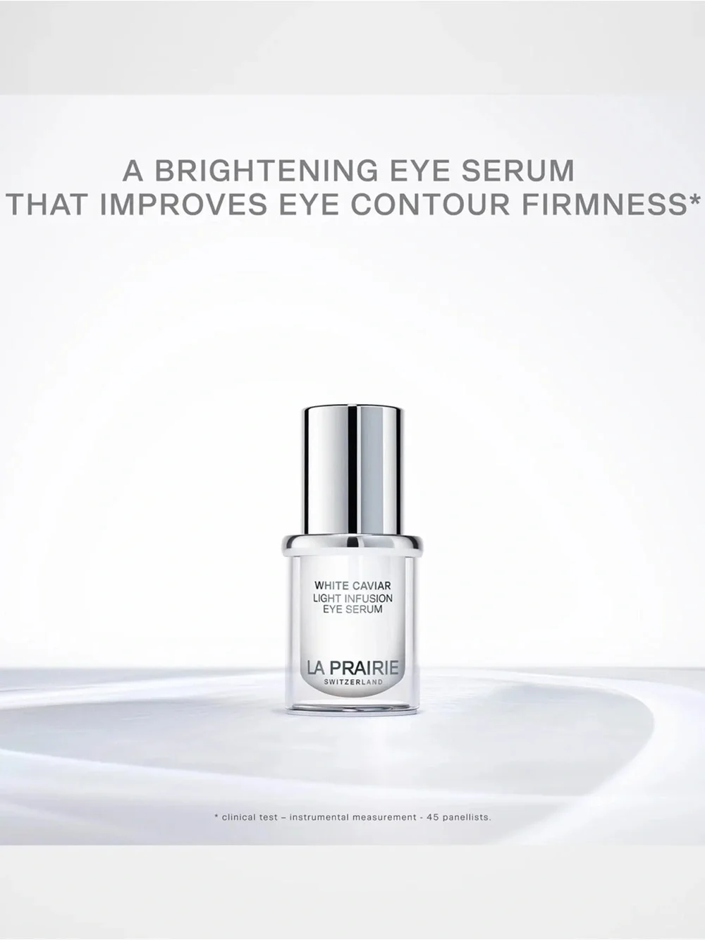 La Prairie White Caviar Light Infusion Eye Serum — Brand New + Sealed in Box!